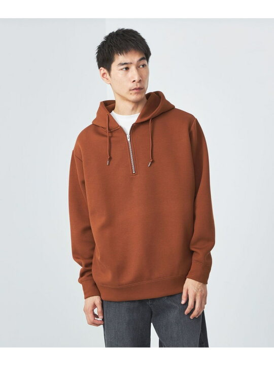楽天市場】ダンボール ハーフジップ フーディ パーカー UNITED ARROWS  