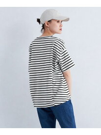 【WEB限定】バック タック Tシャツ -マシンウォッシャブル・汗染み防止- UNITED ARROWS green label relaxing ユナイテッドアローズ グリーンレーベルリラクシング トップス カットソー・Tシャツ ホワイト ブラック グレー【送料無料】[Rakuten Fashion]