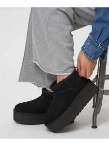 <UGG>クラシック ウルトラ ミニ プラットフォーム / Classic Ultra Mini Platform UNITED ARROWS green label relaxing ユナイテッドアローズ グリーンレーベルリラクシング シューズ・靴 ブーツ グレー ブラ