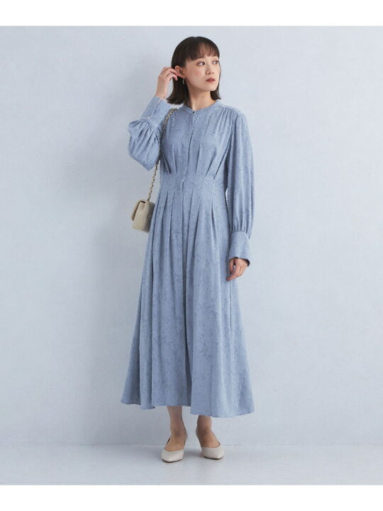 楽天市場】【SALE／40%OFF】ジャカード ウエスト タック ワンピース 