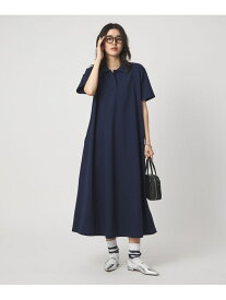 【別注】＜LACOSTE＞ポロドレス UNITED ARROWS green label relaxing ユナイテッドアローズ グリーンレーベルリラクシング ワンピース・ドレス ワンピース ブラウン ネイビー ブラック【送料無料】[Rakuten Fashion]