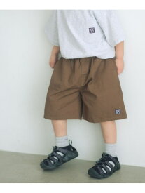 【別注】＜GUNG HO＞ショート パンツ / キッズ 110cm-130cm UNITED ARROWS green label relaxing ユナイテッドアローズ グリーンレーベルリラクシング パンツ その他のパンツ グレー グリーン ブラウン【送料無料】[Rakuten Fashion]