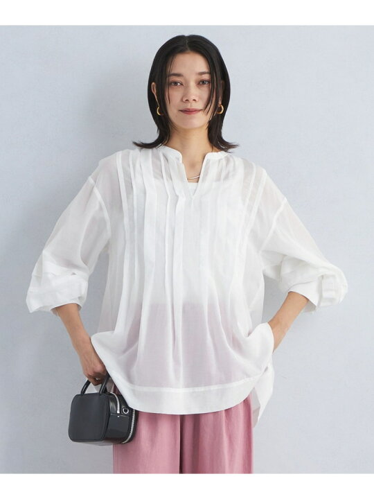楽天市場】【SALE／50%OFF】ソデ タック ボリュームスリーブ ブラウス 
