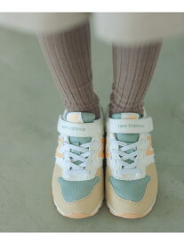 ＜New Balance＞996 Bungee with Top Strap スニーカー / キッズ 17cm-24cm UNITED ARROWS green label relaxing ユナイテッドアローズ グリーンレーベルリラクシング シューズ・靴 スニーカー ベージュ ピンク ネイビー【送料無料】[Rakuten Fashion]