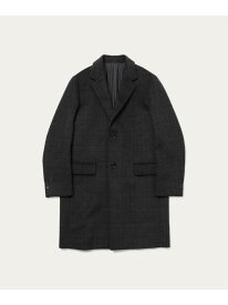 S100 ビーバー チェスターコート UNITED ARROWS green label relaxing ユナイテッドアローズ グリーンレーベルリラクシング ジャケット・アウター チェスターコート グレー ネイビー【送料無料】[Rakuten Fashion]