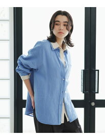 【結論シリーズ】リネン2WAYシャツ[size SHORTあり] UNITED ARROWS green label relaxing ユナイテッドアローズ グリーンレーベルリラクシング トップス シャツ・ブラウス ホワイト ピンク ブラウン ブルー グレー【送料無料】[Rakuten Fashion]