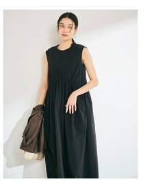 【SALE／40%OFF】ライトメモリー ノースリーブ ワンピース -UVカット- UNITED ARROWS green label relaxing ユナイテッドアローズ グリーンレーベルリラクシング ワンピース・ドレス ワンピース ブラック ホワイト【RBA_E】【送料無料】[Rakuten Fashion]