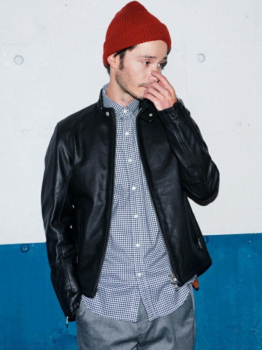 楽天市場】SC SOFT/COW S-ライダースジャケット UNITED ARROWS green 