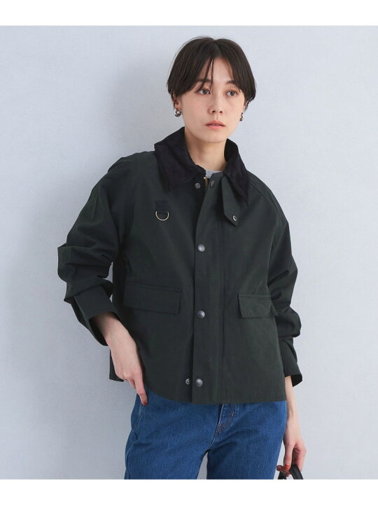 楽天市場】＜Barbour＞SPEY スペイ ピーチスキン コットン ショート 