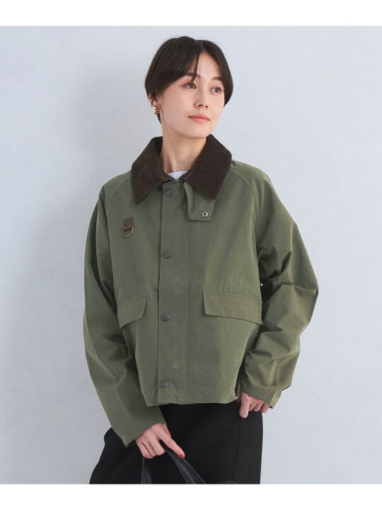 楽天市場】＜Barbour＞SPEY スペイ ピーチスキン コットン ショート 