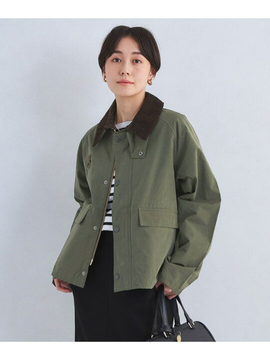楽天市場】＜Barbour＞SPEY スペイ ピーチスキン コットン ショート 