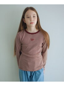 【SALE／40%OFF】【別注】＜Robert P. Miller＞ロングスリーブ / キッズ 140cm-150cm UNITED ARROWS green label relaxing ユナイテッドアローズ グリーンレーベルリラクシング トップス カットソー・Tシャツ オレンジ ピンク グリーン【RBA_E】[Rakuten Fashion]