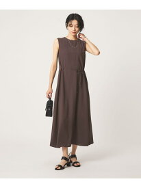 [size SHORTあり]ジョーゼット テント ワンピース マシンウォッシャブル 接触冷感 UNITED ARROWS green label relaxing ユナイテッドアローズ グリーンレーベルリラクシング ワンピース・ドレス ワンピース ブラウン グレー【送料無料】[Rakuten Fashion]