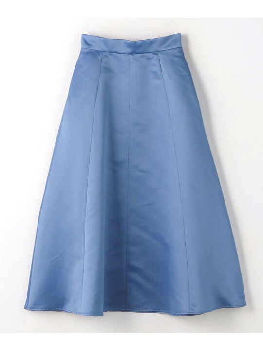 楽天市場】【SALE／50%OFF】ツヤサテン ロング フレア スカート UNITED  