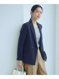 [size SHORTあり]パウドレ ダブル ジャケット ウォッシャブル ストレッチ UNITED ARROWS green label relaxing ユナイテッドアローズ グリーンレーベルリラクシング ジャケット・アウター テーラードジャケット・ブレザー ネイビー ブラック ホ【送料無料】[Rakuten Fashion]