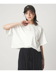 ��CHIHIRO HYODO*green label relaxing���N���b�v�h ���C�h T�V���c UNITED ARROWS green label relaxing ���i�C�e�b�h�A���[�Y �O���[�����[�x�������N�V���O �g�b�v�X �J�b�g�\�[�ET�V���c �O���[ �z���C�g �O