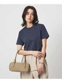 ＜スタイリスト兵藤千尋さんコラボ＞ワイドネック Tシャツ UVカット UNITED ARROWS green label relaxing ユナイテッドアローズ グリーンレーベルリラクシング トップス カットソー・Tシャツ ホワイト ネイビー ブラック【送料無料】[Rakuten Fashion]