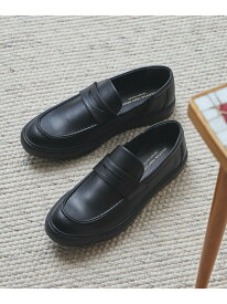 GLR サイドゴア ローファー スニーカー UNITED ARROWS green label relaxing ユナイテッドアローズ グリーンレーベルリラクシング シューズ・靴 スニーカー グリーン ブラック【送料無料】[Rakuten Fashion]