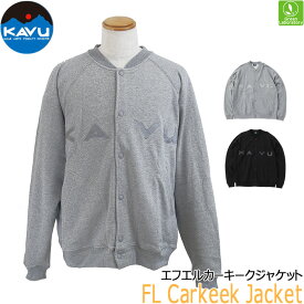 お買い物マラソンSALE/30％OFFセール　KAVU　カブー　スウェットエフエルカーキークジャケット　FL Carkeek Jacket　アウトドア　アウター　ブルゾン　スウェット　19821913