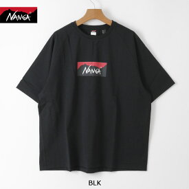 ナンガ　Tシャツ　2026春夏　エコハイブリッドボックスロゴルーズフィットティー（ユニセックス）　NANGA　ECO HYBRID BOX LOGO LOOSE FIT TEE　半袖　キャンプ　即日発送可　正規取扱店　SALE/10％OFFセール　N2500-1M025Z