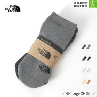 ザノースフェイス　靴下　2026春夏　TNFロゴ2P ショートソックス　THE NORTH FACE　TNF Logo 2P Short　…