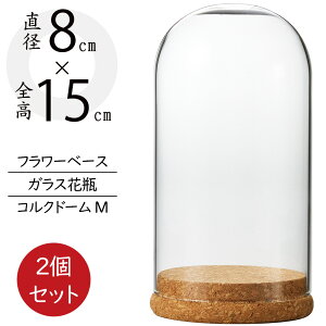 ドームガラス ガラスドーム おしゃれ フラワーベース 人気 おすすめ 花瓶 花器 ドームグラス インテリア オブジェ 家具 ケース カバー 雑貨 透明 クリア 花入れ フラワーアレンジメント ディ