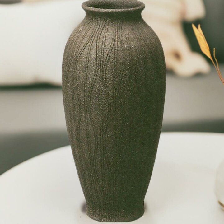 楽天市場】花瓶 おしゃれ フラワーベース 信楽焼 花器 国産品 日本製 