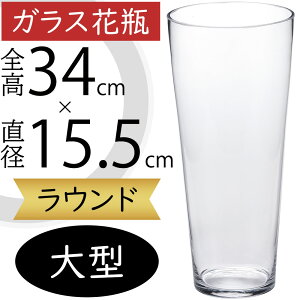 ガラス花瓶 大型 おしゃれ 人気 フラワーベース 花器 花瓶 ガラス花器 ガラス ラウンド 口広 インテリア 透明 クリア 硝子 花入れ フラワーアレンジメント 花 緑 葉 花束 ブーケ ディスプレイ