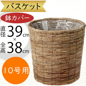 バスケット 鉢カバー プランター カバー 大型 おしゃれ 人気 インテリア 観葉植物 インドアグリーン インテリアグリーン 天然素材 自然素材 花器 ギフト フラワーアレンジメント 花 緑 樹木