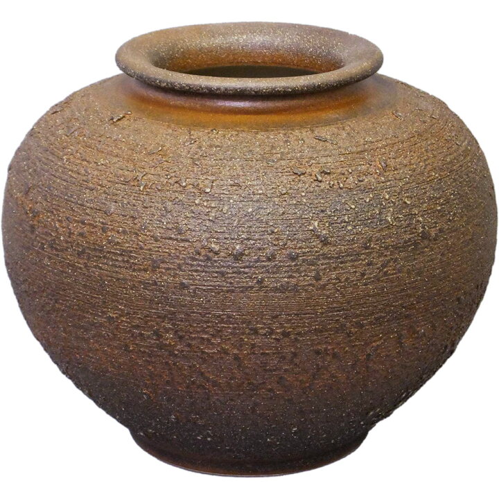 楽天市場】花瓶 おしゃれ 信楽焼 フラワーベース 花器 全高33cm×幅39.5 