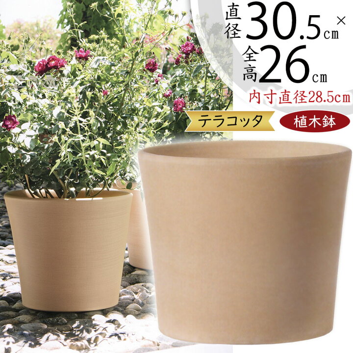 楽天市場】植木鉢 大型 テラコッタ おしゃれ 人気 プランター おすすめ 