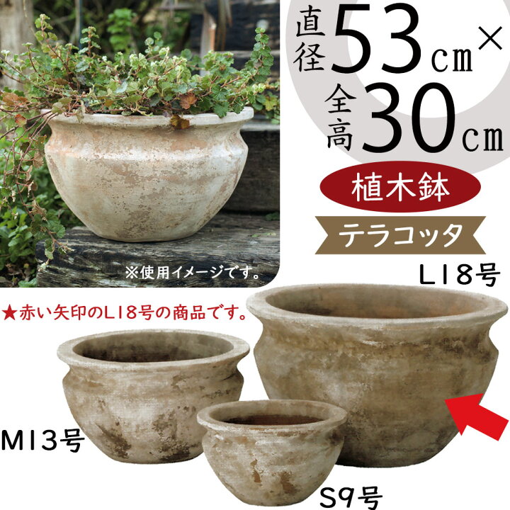 楽天市場】テラコッタ 植木鉢 大型 おしゃれ 人気 プランター おすすめ 