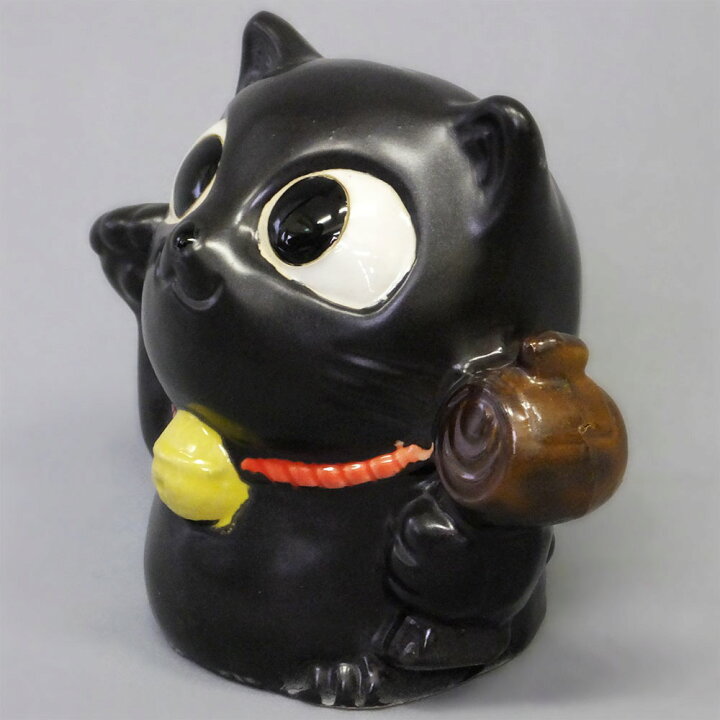 楽天市場】大人気 黒猫 クロネコ 黒ねこ 黒ネコ 日本製 信楽焼 