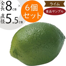 【食品サンプル】ライム 柑橘 リアル フェイクフード 野菜 果物 果実 ベジタブル 造花 直径5.5cm 6個セット 人気 おすすめ アレンジ ディスプレイ テーブルコーディネート 装飾 食品模型 酸味 お酒 酒屋 陳列 店内 飲食店 スーパー 小物 雑貨 インテリア 本物そっくり 置き物