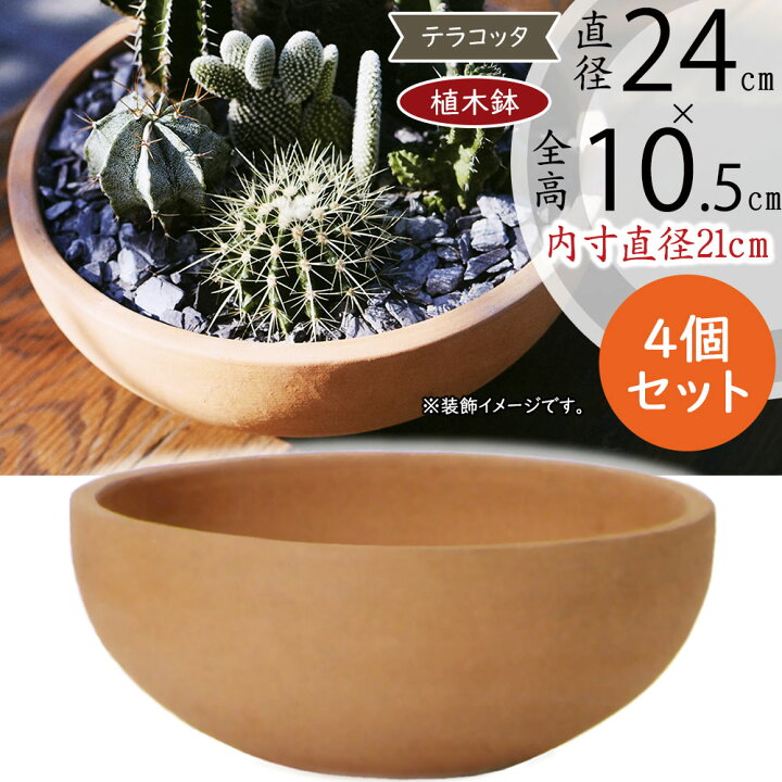 楽天市場】テラコッタ 植木鉢 おしゃれ 人気 プランター おすすめ 観葉 
