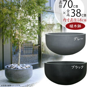 植木鉢 大型 おしゃれ 人気 プランター おすすめ ポット 器 園芸鉢 観葉鉢 黒 ブラック 灰 グレー 観葉植物 樹木 緑 ガーデニング インテリアグリーン シンプル モダン お庭 テラス バルコニ