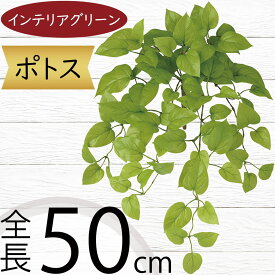 フェイクグリーン おしゃれ 人気 インテリアグリーン リアル 人工観葉植物 造花 人工樹木 アートプランツ アートグリーン 観葉植物 インドアグリーン インテリア オブジェ 花材 葉材 ナチュラル フラワーアレンジメント ディスプレイ 装飾 ライムポトス ブッシュ 全長50cm
