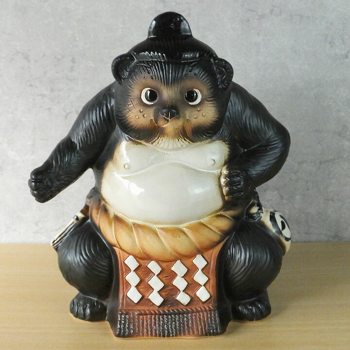 楽天市場】信楽焼 たぬき 人気 おすすめ おしゃれ 狸 置物 インテリア 