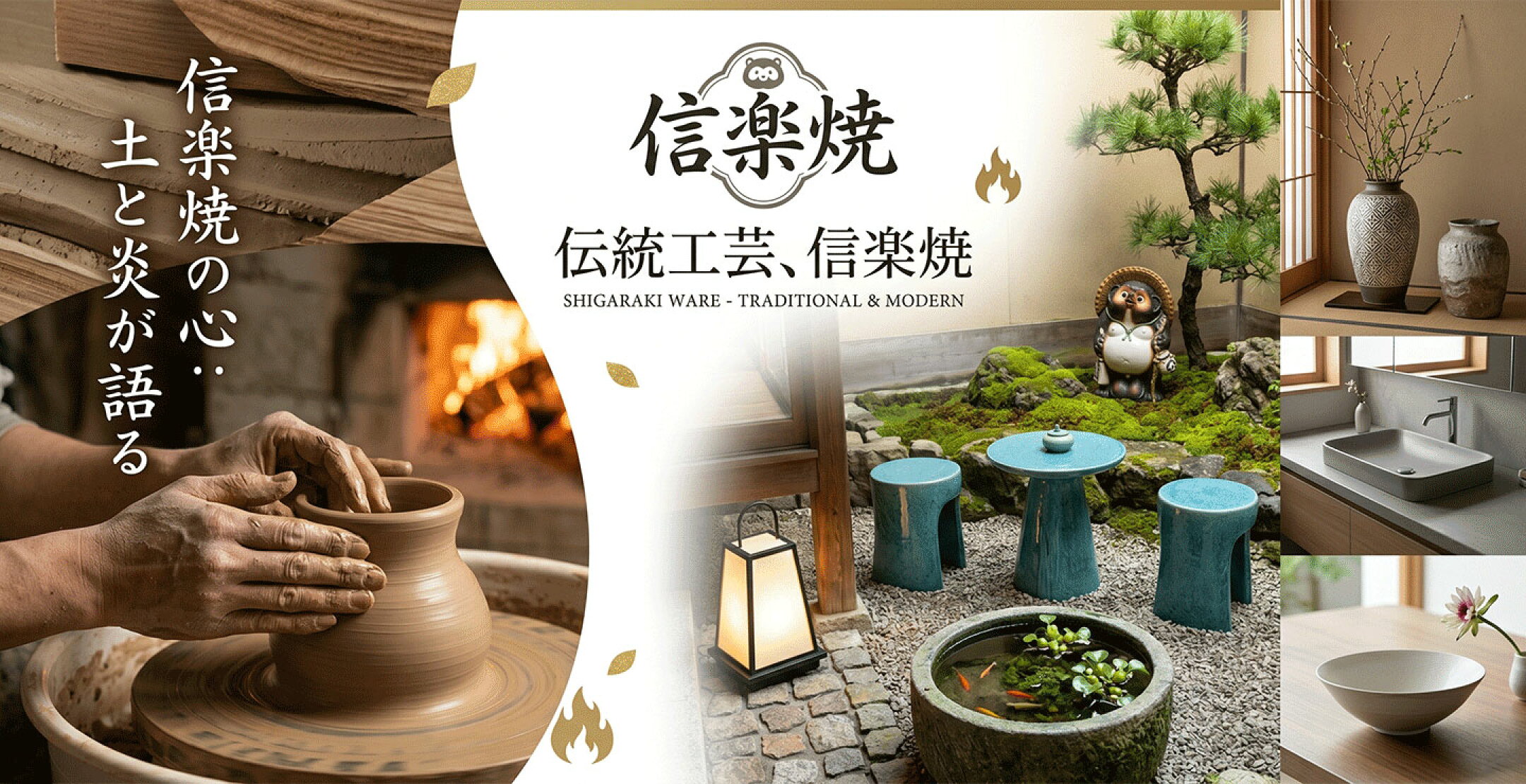 伝統工芸 信楽焼