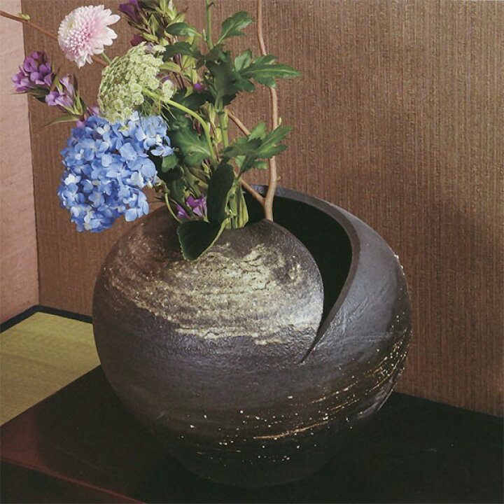 楽天市場】信楽焼 花瓶 おしゃれ フラワーベース 花器 国産品 日本製