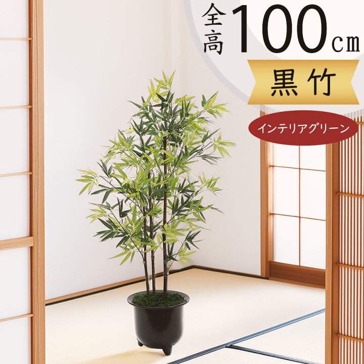 楽天市場】フェイクグリーン 黒竹 人気 観葉植物 おしゃれ インテリア 