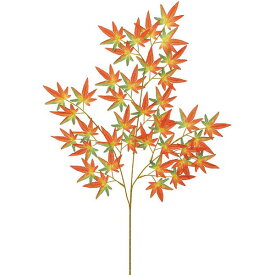 【フェイクグリーン】おしゃれ モミジ 全長74cm 8本セット 紅葉 もみじ カエデ 造花 人工樹木 アーティフィシャルフラワー 花材 リーフ 葉材 グリーン材 アレンジ ディスプレイ 装飾