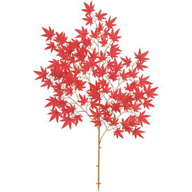 【フェイクグリーン】おしゃれ モミジ 全長110cm 3本セット 紅葉 もみじ カエデ 造花 人工樹木 アーティフィシャルフラワー 花材 リーフ 葉材 グリーン材 アレンジ ディスプレイ 装飾