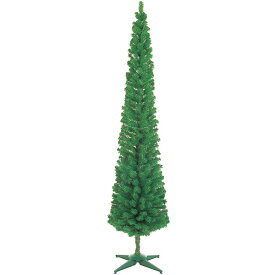 【フェイクグリーン】観葉植物 おしゃれ クリスマスツリー 全高210cm スレンダーツリー 大型 人工観葉植物 人工樹木 造花 インテリアグリーン オブジェ ディスプレイ 装飾