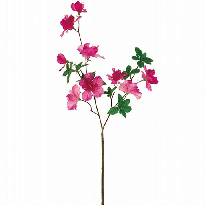 楽天市場 造花 アザレア S 全長56cm 3本セット 西洋ツツジ オランダつつじ 人工観葉植物 花材 フラワーアレンジメント グリーンランド