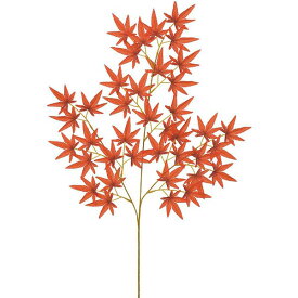 【フェイクグリーン】おしゃれ モミジ 全長74cm 8本セット 紅葉 もみじ カエデ 造花 人工樹木 アーティフィシャルフラワー 花材 リーフ 葉材 グリーン材 アレンジ ディスプレイ 装飾