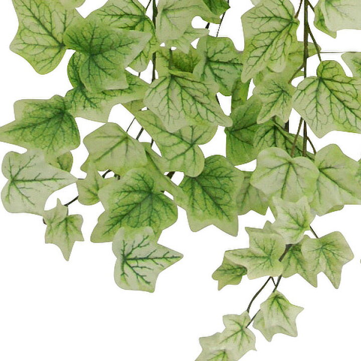 Uv屋外対応 アイビー ブッシュ 全長48cm 2本セット フェイクグリーン 人工観葉植物 造花 おしゃれ テラス 庭 バルコニー 激安通販専門店