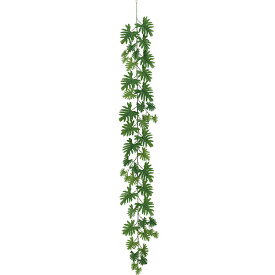 【フェイクグリーン】おしゃれ セローム ガーランド 全長1.8m 2本セット 造花 花材 アーティフィシャルフラワー つた ツタ 蔦 フラワーアレンジメント ディスプレイ 装飾