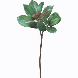 【フェイクグリーン】おしゃれ マグノリアの枝 全長68cm 2本セット モクレン 造花 人工樹木 インテリアグリーン