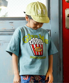 24春夏 F.O.Kids エフオーキッズ R207244 3柄サガラ刺繍Tシャツ 半袖Tシャツ